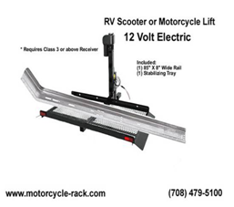 RV Motorcycle Lift Picture Box