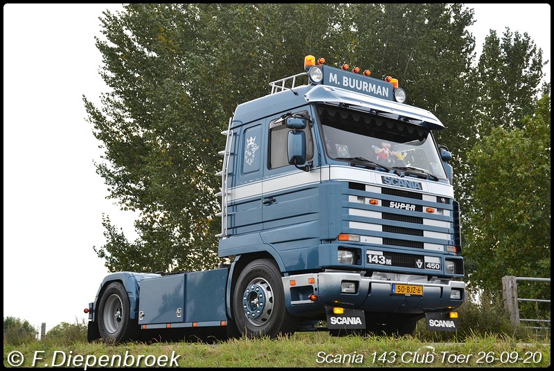 50-BJZ-6 Scania 143M 450 M Buurman-BorderMaker - Scania 143 Club Toer 2020