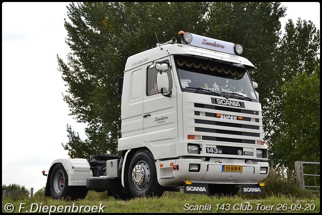 93-BJR-8 Scania 143M 450 Zandstra-BorderMaker Scania 143 Club Toer 2020