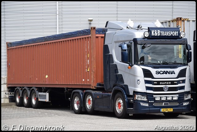 41-BKJ-1 Scania R410 K&B Transport-BorderMaker 2020