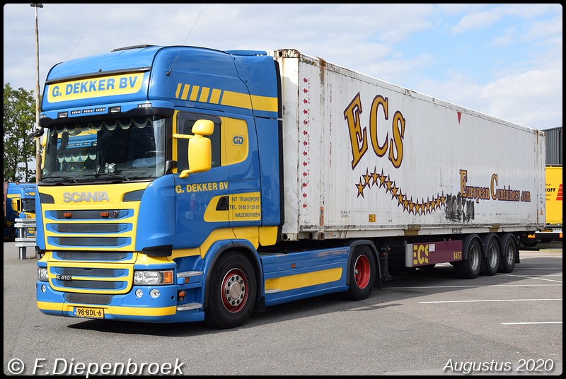 98-BDL-6 Scania R410 G Dekker-BorderMaker - 2020