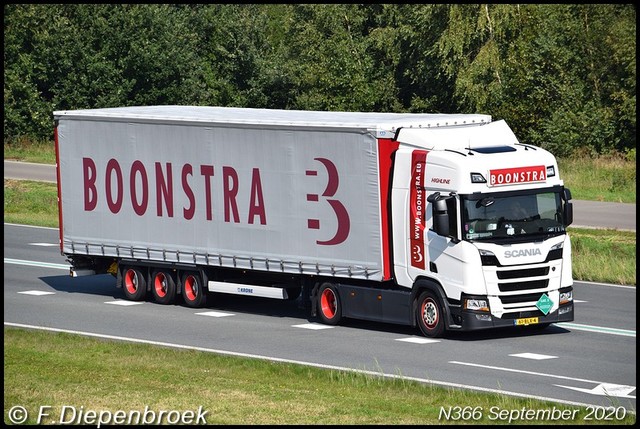 61-BLX-4 Scania R410 Boonstra-BorderMaker Rijdende auto's 2020