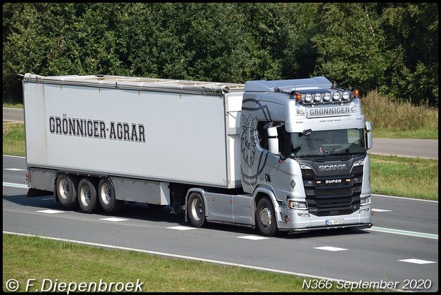 EL GX 581 Scania R580 Gronniger Agrar-BorderMaker Rijdende auto's 2020