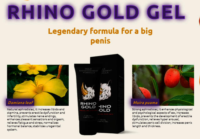 6 Rhino Gold Gel Recensioni