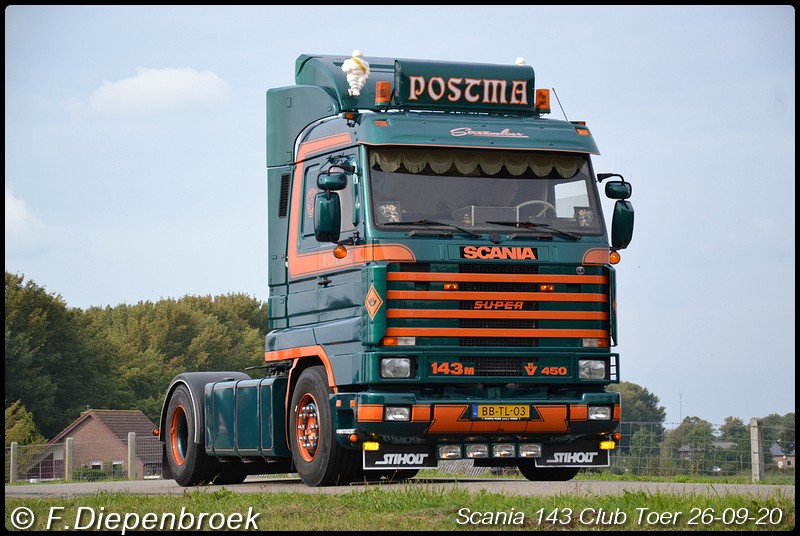 BB-TL-03 Scania 143 Postma-BorderMaker - Scania 143 Club Toer 2020