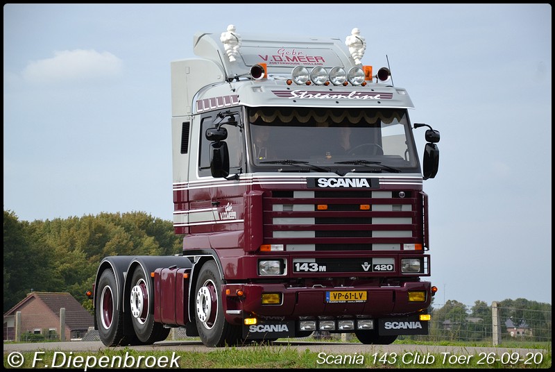 VP-61-LV Scania 143 v.d Meer-BorderMaker - Scania 143 Club Toer 2020