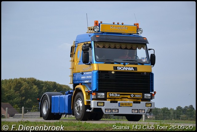 VN-91-PY Scania 143 Kropfeld-BorderMaker Scania 143 Club Toer 2020