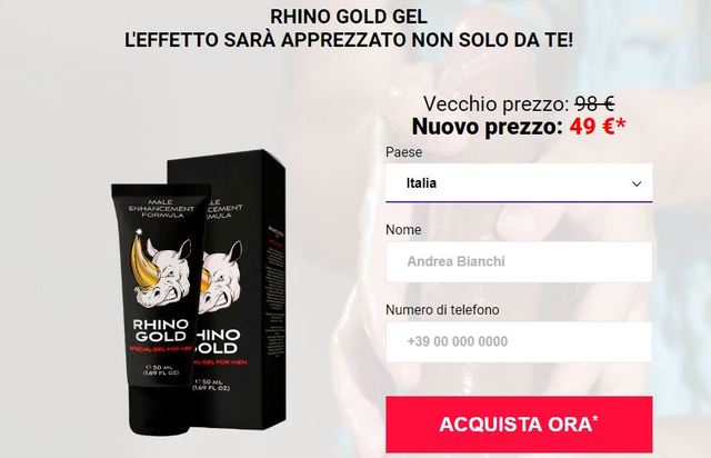 2 Rhino Gold Gel recenzje