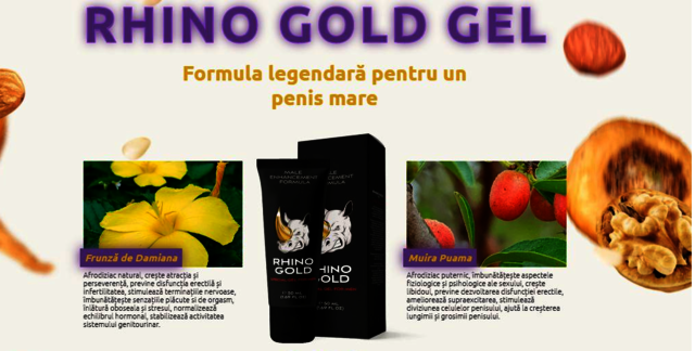 2 Rhino Gold Gel Romania