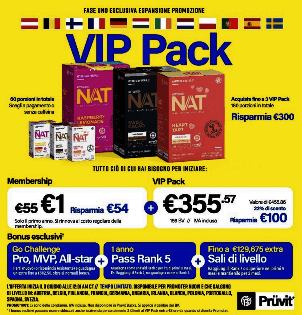 Promotore di Pruvit Picture Box