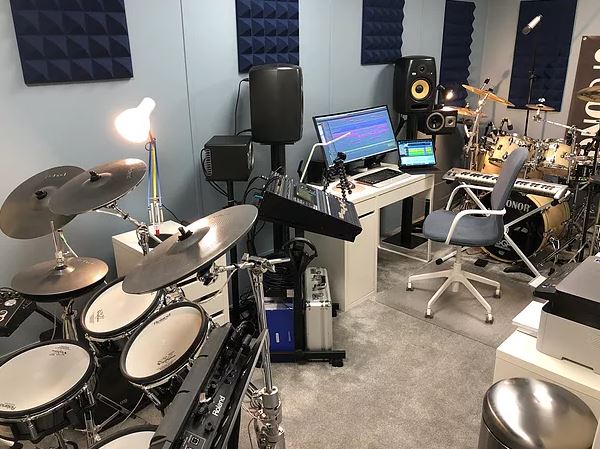 Drum Lessons Picture Box