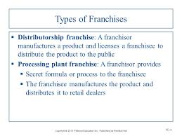 Distributorship, Franchise And License Distributorship, Franchise And License