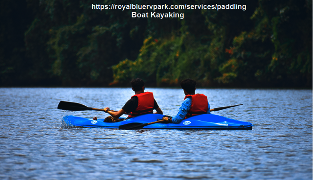 Boat Kayaking Royal Blue Rv Park