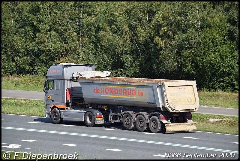 BX-ST-93 DAF 105 De Hondsrug2-BorderMaker - Rijdende auto's 2020