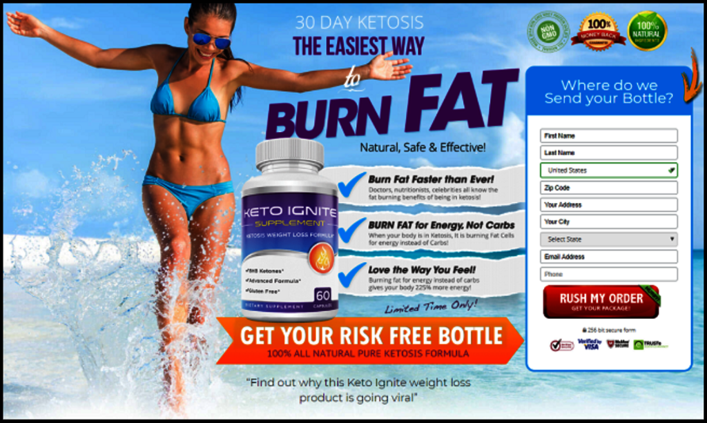 Max Ignite Keto Picture Box