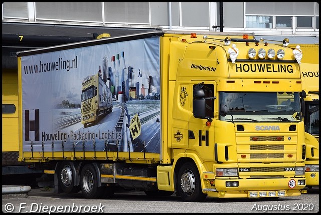 Scania 114L 380 Houweling 40KM-BorderMaker 2020