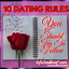Top 10 Dating Rules You Sho... - Top 10 Dating Rules You Should Try To Follow