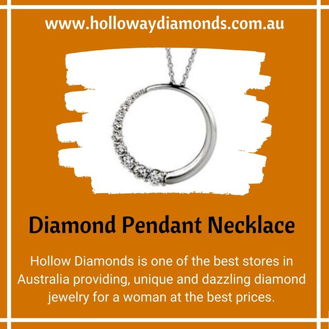3. Diamond Pendant Necklace Picture Box