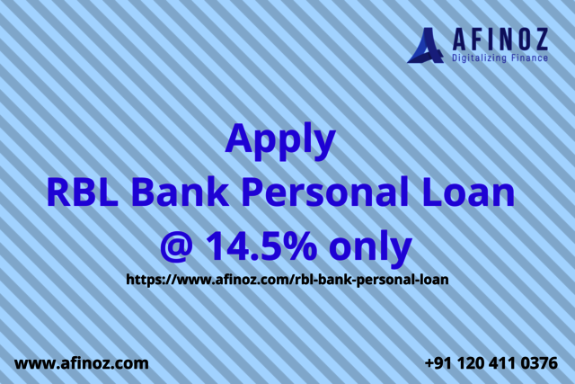 Apply RBL Bank Personal Loan @ 14.5% only Picture Box