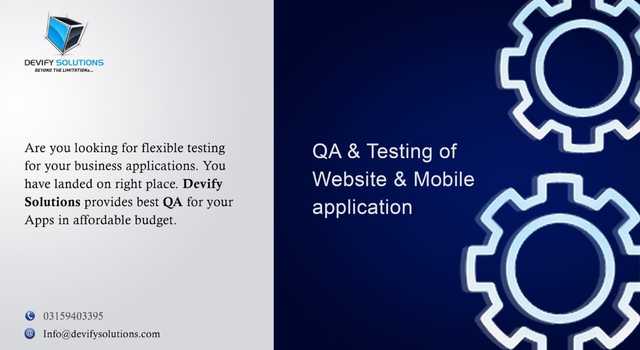 QA & Testing of Website & Mobile Application My Photos