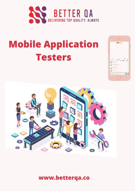 Mobile Application Testers BetterQA