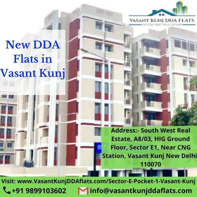 New DDA flats in Vasant Kunj 2019 Picture Box