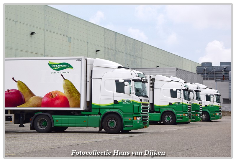 Line-up 4x Scania Dijco-BorderMaker - 