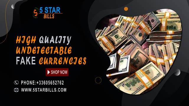 High Quality Undetectable Fake Counterfeit Banknot Buy Counterfeit Money Online