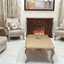 Rich Golden Designer Sofa Set - Punjab Furniture