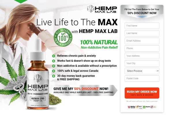 Hemp Max Lab Reviews- CBD Oil Benefits, Working ! Picture Box