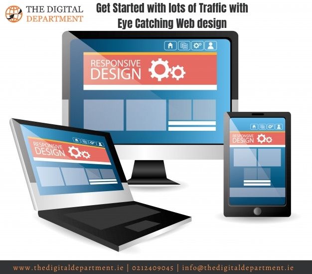 Get Started with lots of Traffic with Eye Catching The Digital Department