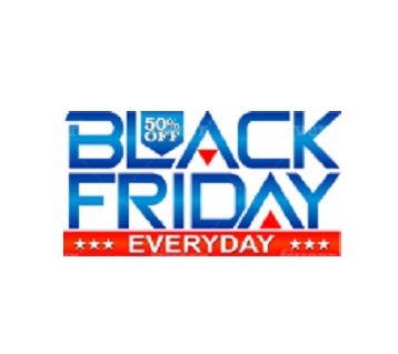 logo Black Friday, every day appliances & more