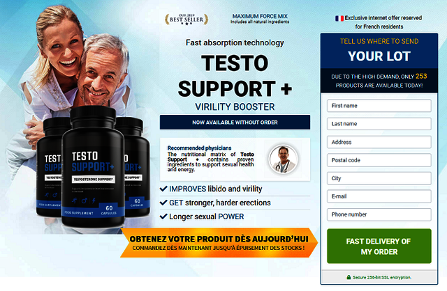 Testo Support Plus Avis, Prix en France & Pharmaci Testo Support Plus Avis
