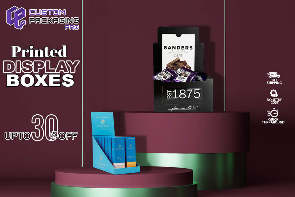 Printed Display Boxes Display Boxes