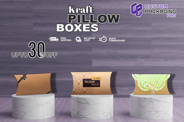 Kraft Pillow Boxes Pillow Boxes