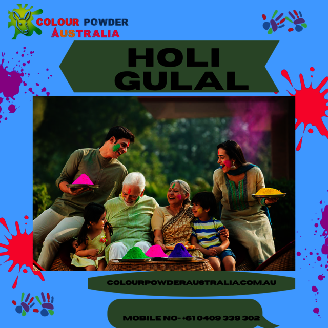 Holi Gulal at Best Price| Colour powder Australia Picture Box