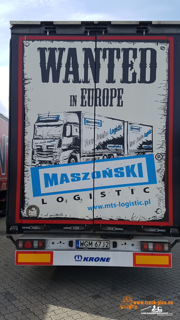 Ads on Trucks, www.lkw-fahrer-gesucht LKW-Werbung, Heckansichten