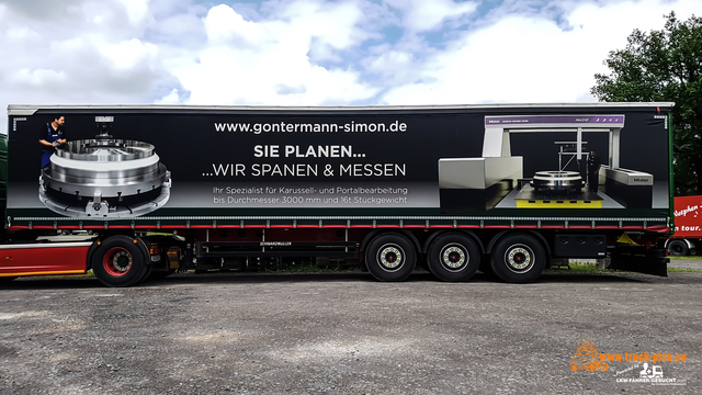 Ads on Trucks, www.lkw-fahrer-gesucht LKW-Werbung, Heckansichten