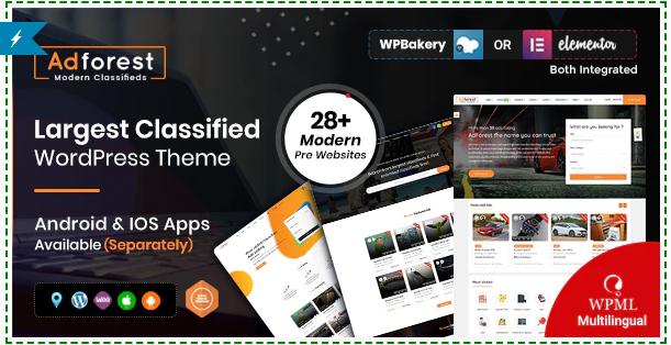 AdForest - Classified Ads WordPress Theme Picture Box