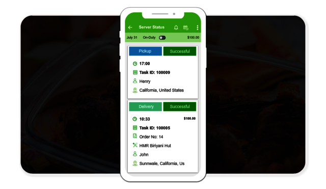 Server Status Frescofud- Food delivery System For Restaurants