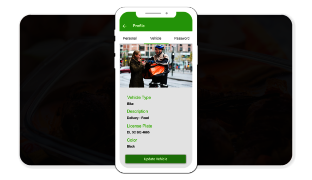 Vehicle-management Frescofud- Food delivery System For Restaurants