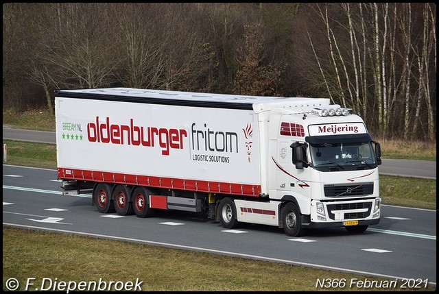 29-BBN-9 Volvo FH3 Meijering Blijham-BorderMaker Rijdende auto's 2021