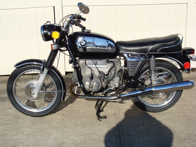 DSC02503 #2904219 1972 BMW R50/5 SWB, Black. â€œToasterâ€ Tank, 10K Service, Carburetors Rebuild, New Tires & Battery. 44,706 Miles