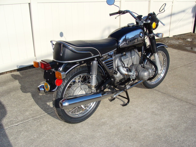 DSC02518 #2904219 1972 BMW R50/5 SWB, Black. â€œToasterâ€ Tank, 10K Service, Carburetors Rebuild, New Tires & Battery. 44,706 Miles