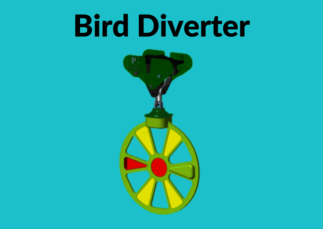 Bird Diverter/Bird Flapper Picture Box
