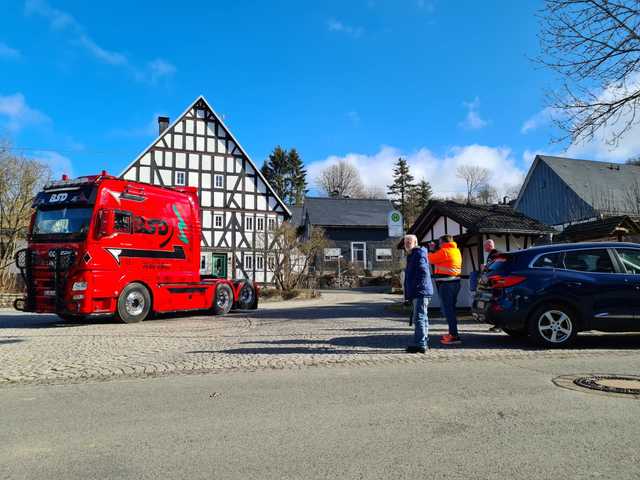 BSD Shooting Making Of (3) BSD - Wald & Holz #truckpicsfamily, Longline MAN & Longline VOLVO powered by www.lkw-fahrer-gesucht.com