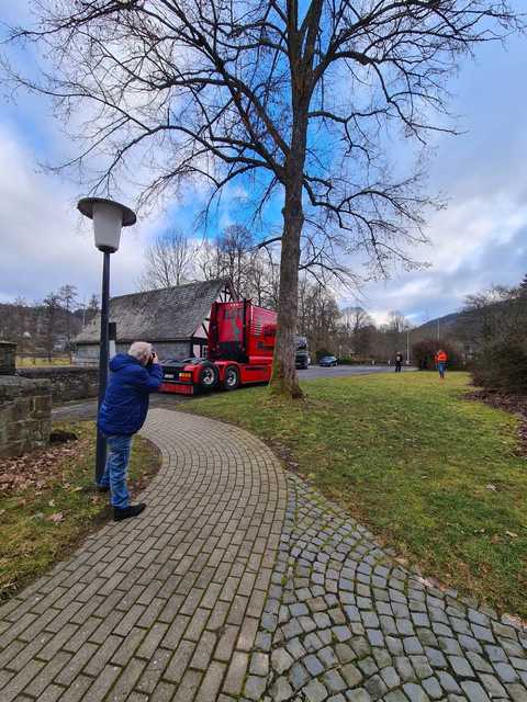 BSD Shooting Making Of (8) BSD - Wald & Holz #truckpicsfamily, Longline MAN & Longline VOLVO powered by www.lkw-fahrer-gesucht.com