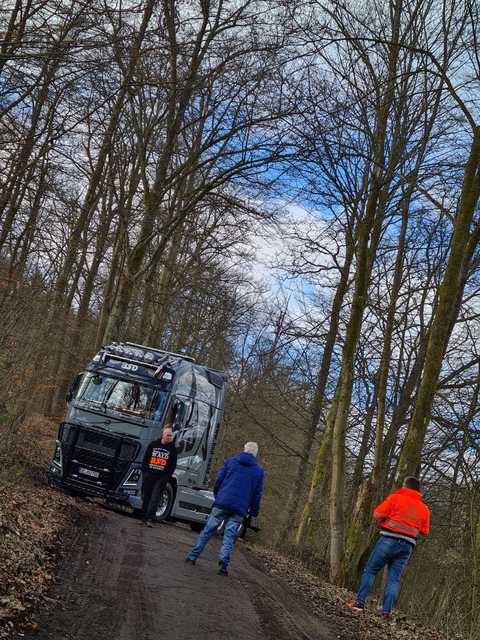 BSD Shooting Making Of (11) BSD - Wald & Holz #truckpicsfamily, Longline MAN & Longline VOLVO powered by www.lkw-fahrer-gesucht.com