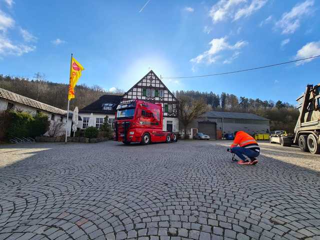 BSD Shooting Making Of (17) BSD - Wald & Holz #truckpicsfamily, Longline MAN & Longline VOLVO powered by www.lkw-fahrer-gesucht.com