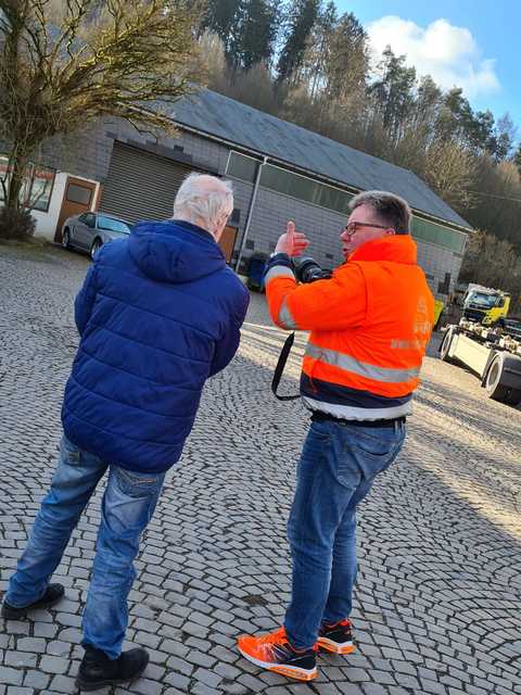 BSD Shooting Making Of (19) BSD - Wald & Holz #truckpicsfamily, Longline MAN & Longline VOLVO powered by www.lkw-fahrer-gesucht.com